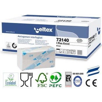Toallas Secamanos Celtex I Plus Laminada plegado W Toallas Secamanos Celtex I Plus Laminada plegado W
